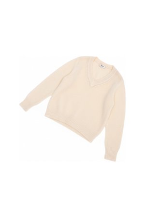 Cozy V-Neck Fuzzy Knit Sweater