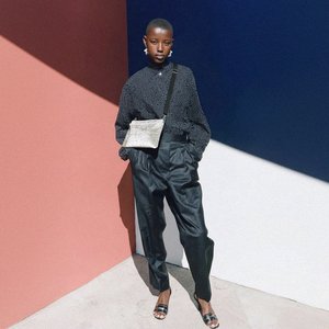 Grey Crushed Velvet Clutch Bag with Detachable Strap