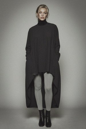 Classic Grey Knit Tights
