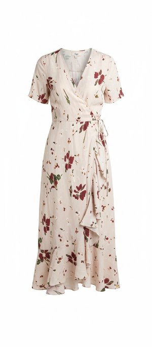 Elegant Floral Print Midi Dress