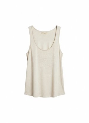 Relaxed Fit Scoop Neck Tank Top