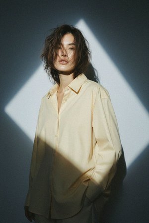 Oversized Button-Up Shirt