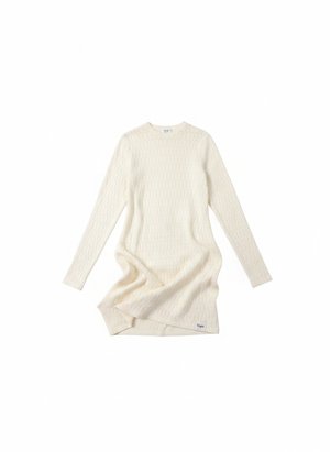 Textured Knit Mini Dress