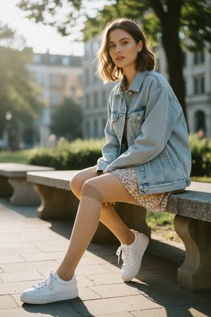 Sheer Beige Knee-High Hosiery