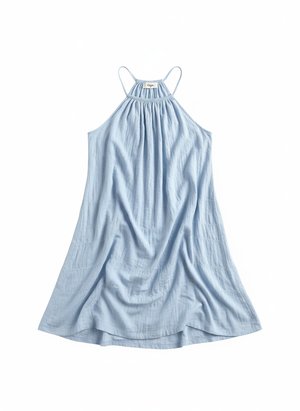 Flowy Light Blue Mini Dress