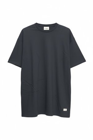 Oversize Crew Neck T-Shirt in Dark Grey