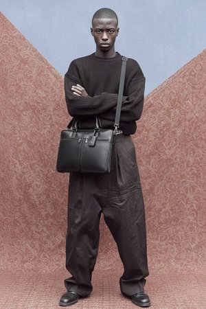 Black Professional Briefcase Laptop Bag