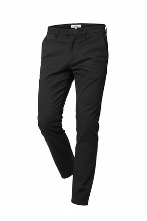Classic Black Casual Trousers
