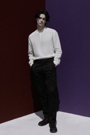 Classic Black Casual Trousers