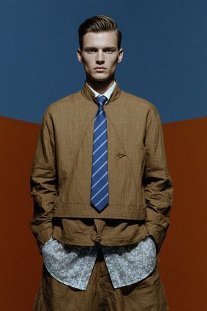 Classic Blue Striped Tie