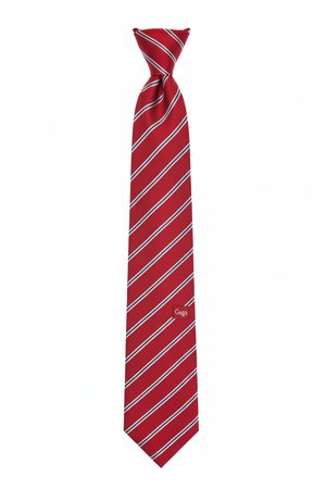 Classic Red Striped Necktie