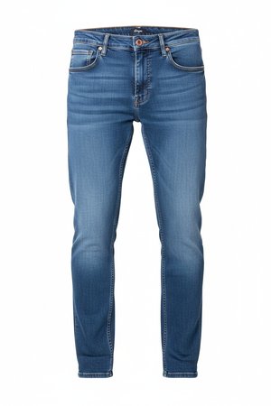 Classic Blue Slim Fit Denim Jeans