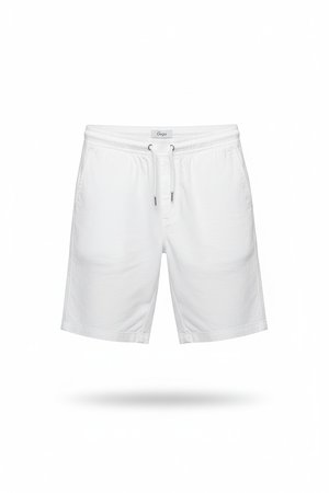 Classic White Casual Shorts