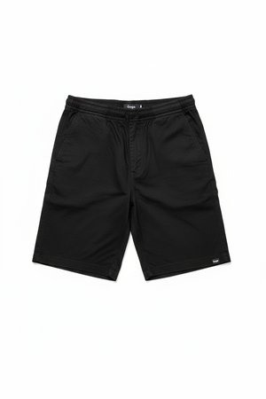 Classic Black Casual Shorts