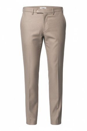 Classic Beige Regular Fit Pants