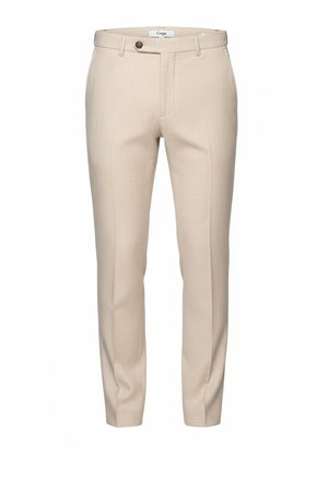 Light Beige Tailored Pants