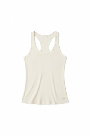 Essential Ribbed Racerback Tank Top